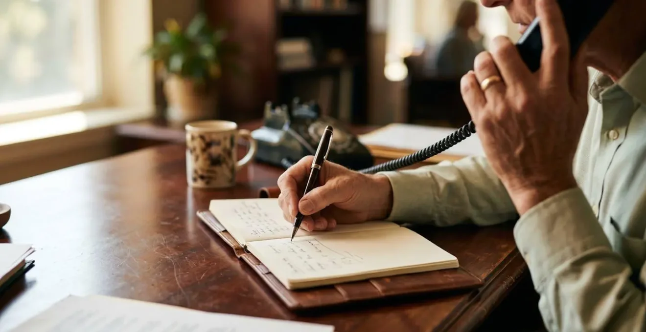 Consultation juridique par téléphone avec un expert offrant des conseils professionnels